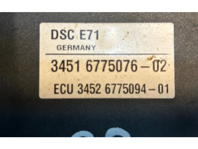Jednotka ABS 6775076, DSCE71   BMW X6 E71 2009