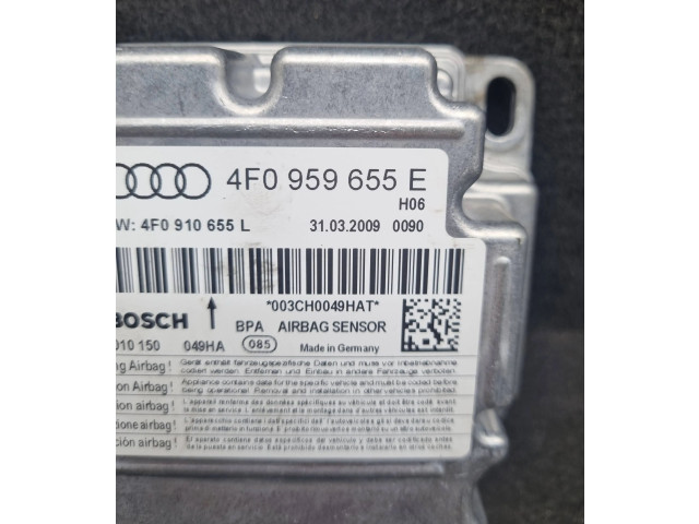 Блок подушек безопасности 4F0959655E, 4F0910655L   Audi A6 S6 C6 4F