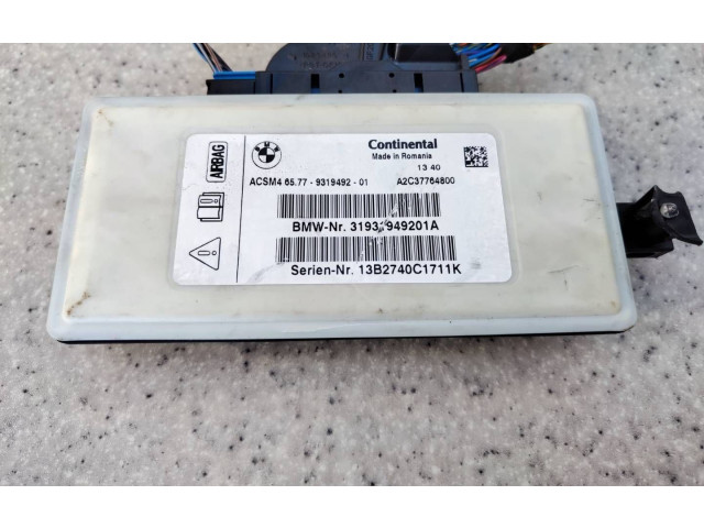 Блок подушек безопасности 9319492   BMW 7 F01 F02 F03 F04