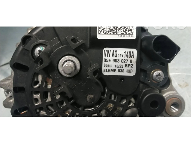 Генератор 05E903027B, 05E903027BX   Volkswagen Taigo      