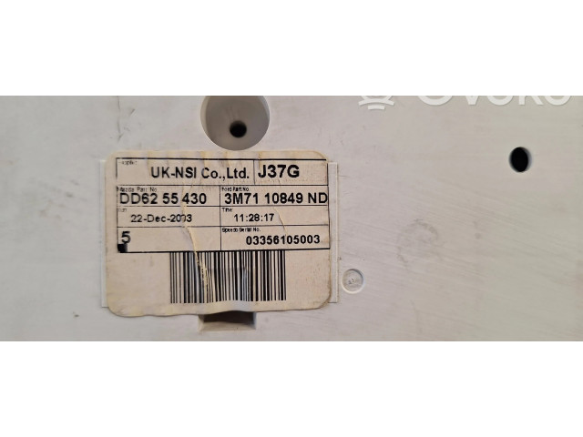 Панель приборов 3M7110849ND, 03356105003   Mazda 2       