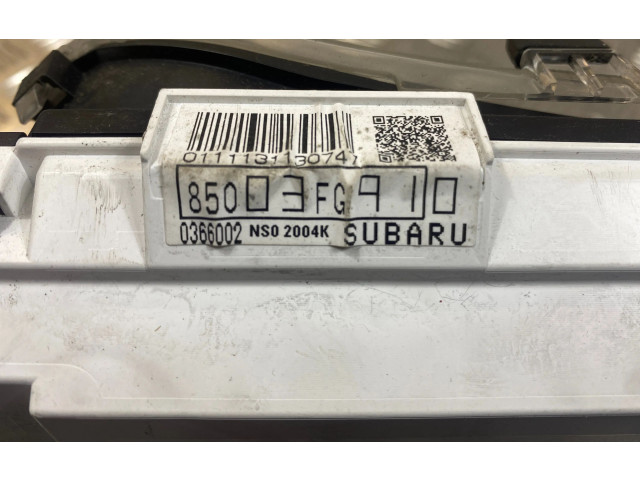 Přístrojová deska  Subaru Impreza III 2010 NS02004K, 8503FG910  