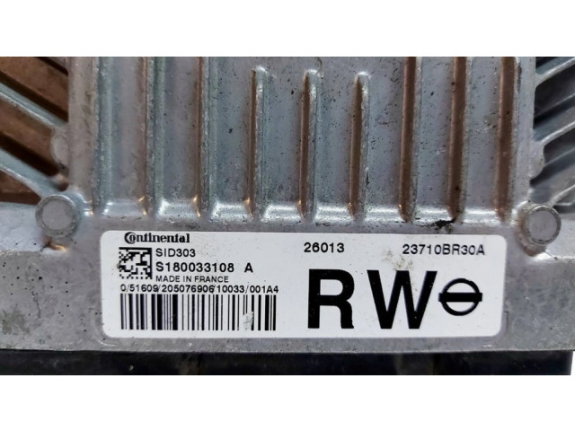 Řídící jednotka 23710BR30A, S180033108A   Nissan Qashqai 2008