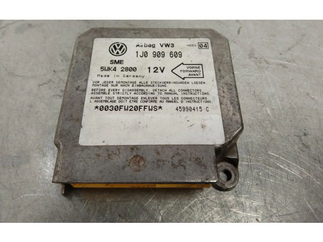 Блок подушек безопасности 1J0909609, CENTRALITAAIRBAG   Seat Ibiza II (6k)