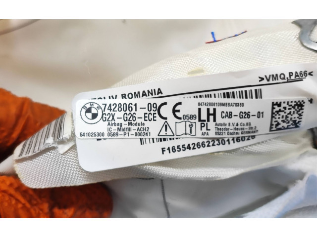 Боковая подушка безопасности 7428061, G2XG26ECE   BMW i4