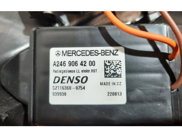 Вентилятор печки    A2469064200   Mercedes-Benz CLA C117 X117 W117