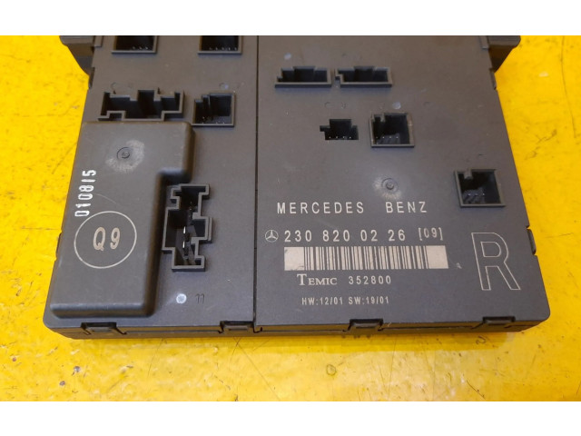 Блок управления 2308200226, 2308200226   Mercedes-Benz SL R232