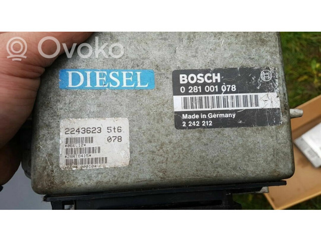 Řídící jednotka 2242212   BMW 5 E34 1992