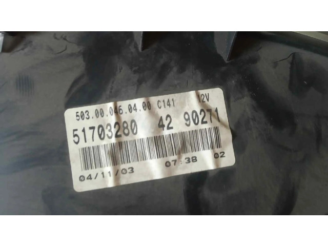 Přístrojová deska  Fiat Punto (188)  517032804290271, CUADROINSTRUMENTOS  