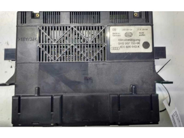 Блок управления климат-контролем 4D0820043K   Audi A8 S8 D2 4D