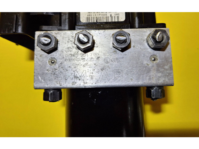 Jednotka ABS 6Q0907379AG, 0265800512   Skoda Fabia Mk1 (6Y) 2000