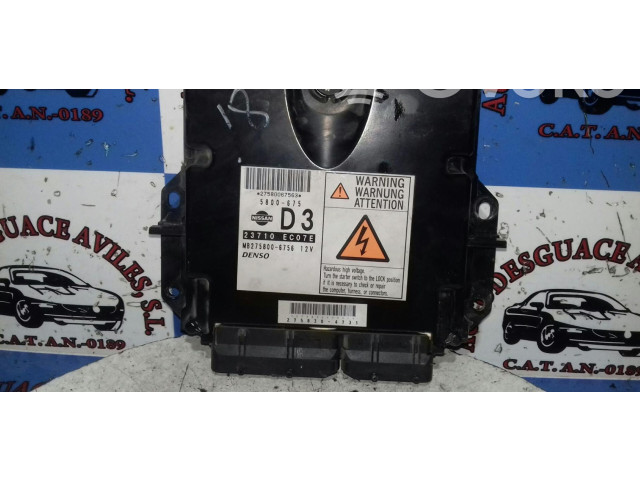 Řídící jednotka 23710EC07E   Nissan Navara 2008