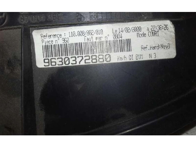 Přístrojová deska  Peugeot 406  9630372880  
