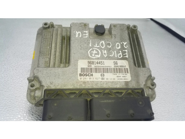 Řídící jednotka 96814451, 0281013627   Chevrolet Epica 2007