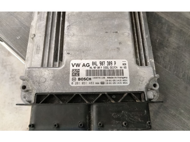 Řídící jednotka 04L907309P, 0281031483   Volkswagen Touran III 2019