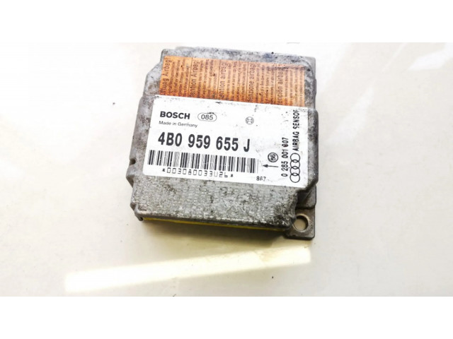 Блок подушек безопасности 4B0959655J, 0285001307   Audi A6 S6 C5 4B