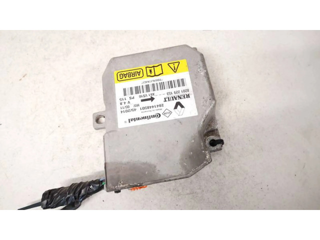 Блок подушек безопасности 8201229153, 2841448501   Renault Kangoo II