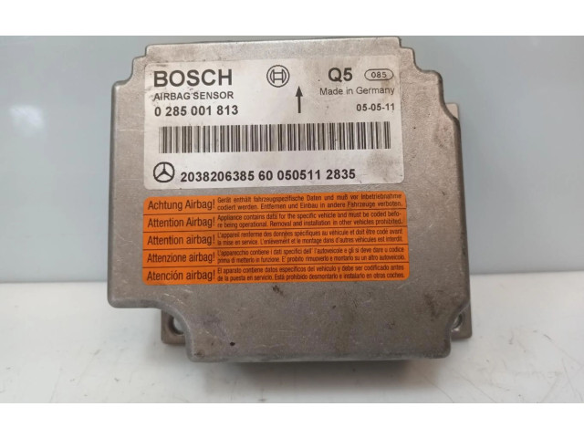 Блок подушек безопасности 2038206385, CENTRALITAAIRBAG   Mercedes-Benz C W203