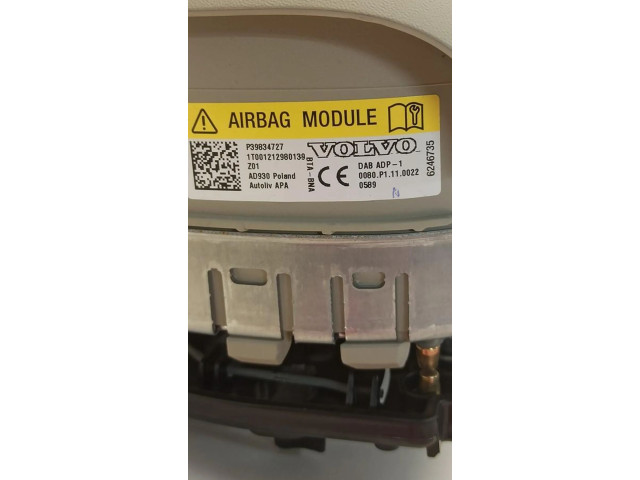 Подушка безопасности водителя 39834727   Volvo V60