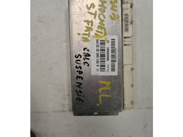 Блок подушек безопасности A2515453232, 00404255A4   Mercedes-Benz ML W164