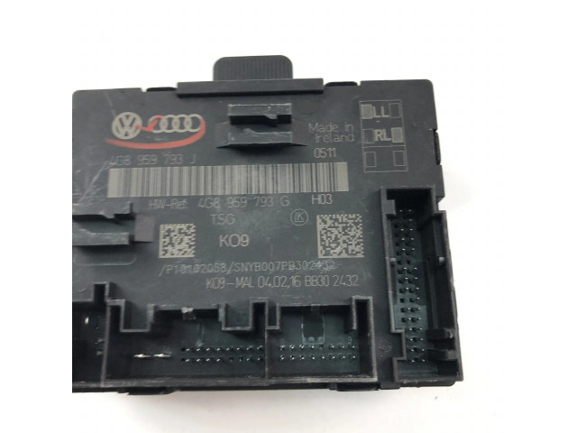 Блок управления 4G8959793J   Audi A6 S6 C7 4G