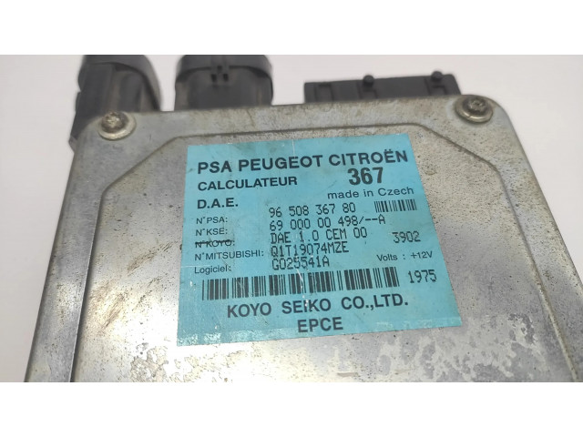 Блок управления двигателя 9650836780   Citroen C3