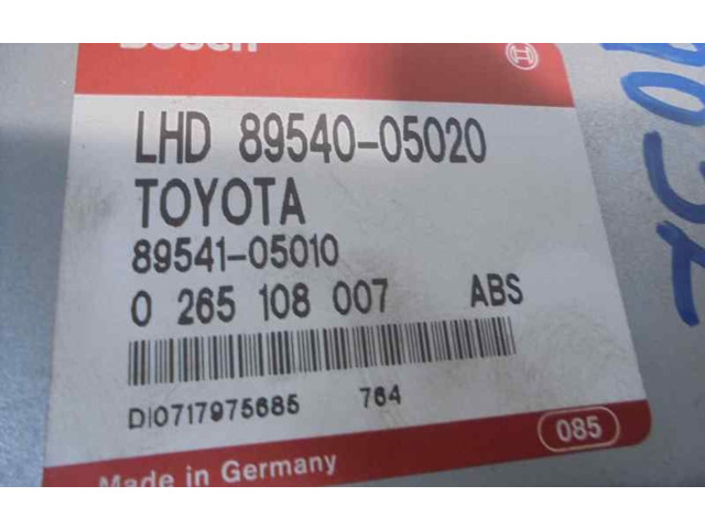 Блок управления АБС 8954005020, 0265108007   Toyota Carina T210