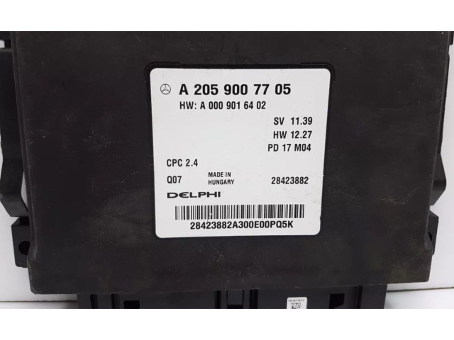 Блок управления коробкой передач A2059007705   Mercedes-Benz C W205