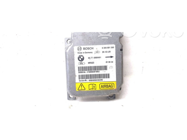 Блок подушек безопасности 65.77-6905491   BMW 3 E46