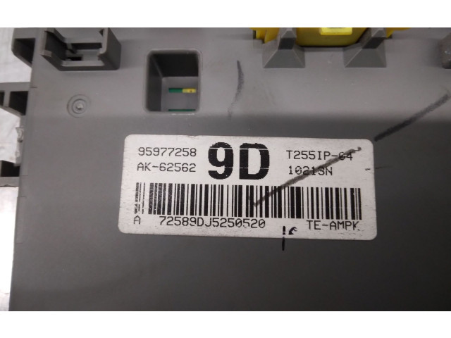 Pojistková skříňka Řídící jednotka BSM 95977258   Chevrolet Aveo 2010
