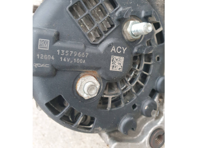 Генератор 13579667, 14V100A   Chevrolet Orlando      