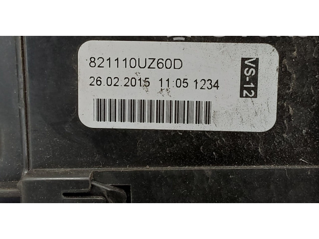   Pojistková skříňka 821110UZ60D, 826620D100   Toyota Yaris 2015