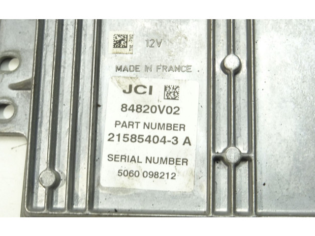 Řídící jednotka 9655997380   Peugeot 407 2004