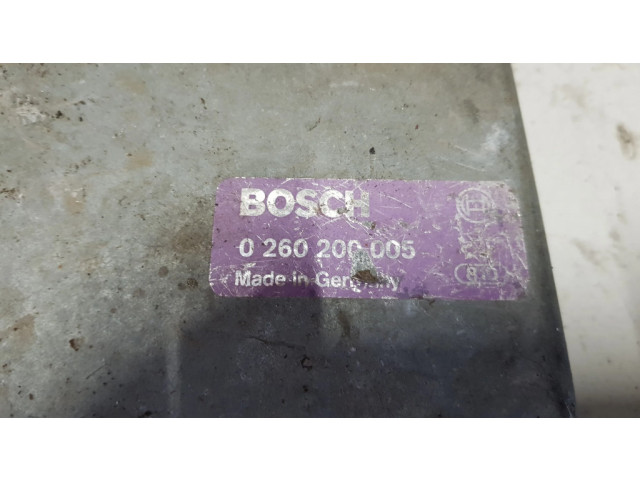 Блок управления двигателя 0260200005   BMW 3 E30