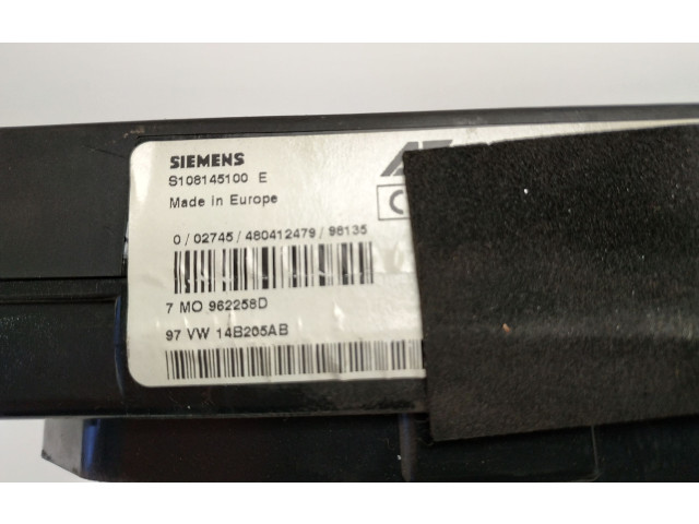 Блок комфорта S108145100, 7MO962258D   Volkswagen Sharan   