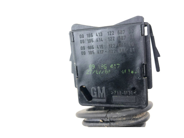 Переключатель дворников 09185417, 09185415   Vauxhall Meriva A