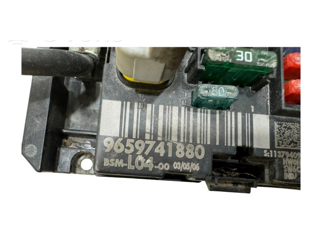   Pojistková skříňka 9659741880   Peugeot 207 2006