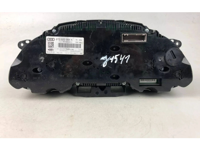 Спидометр (приборный щиток) 8T0920984K   Audi A5 Sportback 8TA 2013