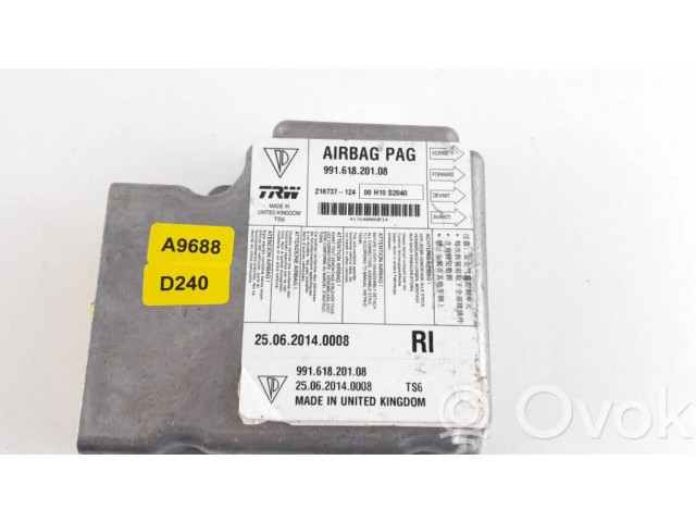 Блок подушек безопасности 99161820108, 991.618.201.08   Porsche 911 991