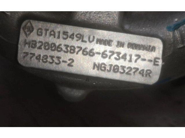 Турбина Renault Koleos I  SLV8200638766         