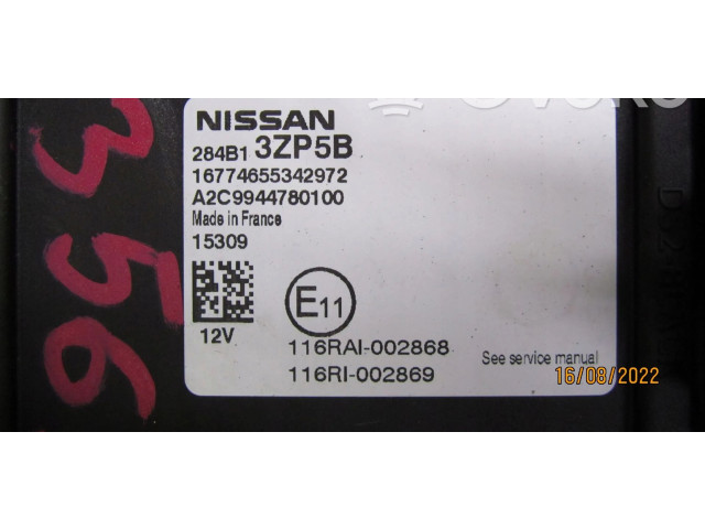 Pojistková skříňka Řídící jednotka BSM 284B13ZP5B   Nissan Pulsar 2016