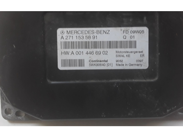Блок управления двигателя A2710108747, F203J1UM013   Mercedes-Benz CLC CL203
