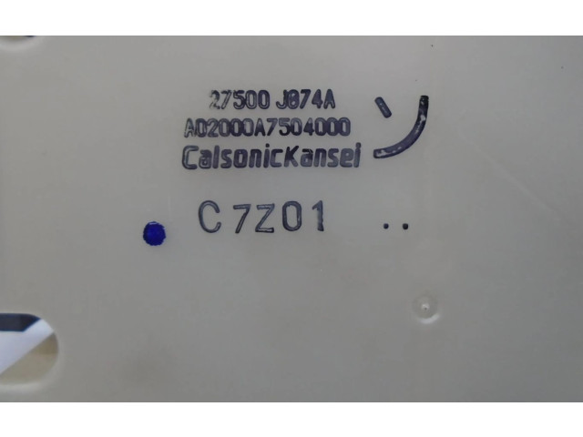 Блок управления надувных подушек 27500J874A, 27500J874A   Nissan X-Trail T31    