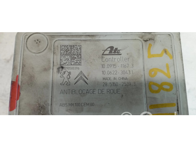 Блок АБС 9802460680   Citroen  C3  2010-2016 года