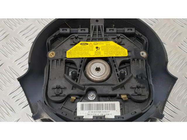 Подушка безопасности водителя 3079597058, 97KBB042B85   Ford Ka