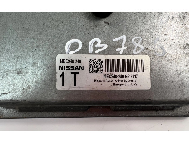 Řídící jednotka MEC940240   Nissan Qashqai 2008