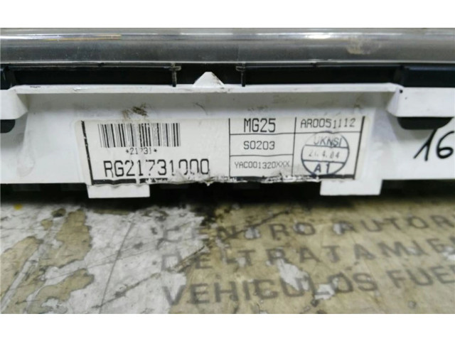 Панель приборов RG21731000, 0090059   MG ZR       