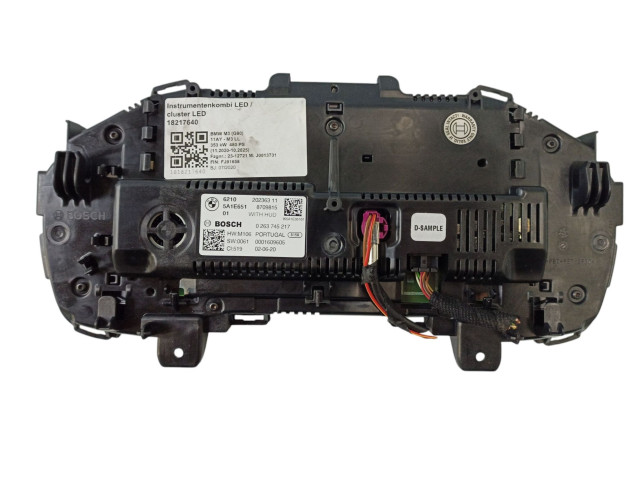 Přístrojová deska  BMW M3 G80 2020 62105A1E651, 5A1E651  