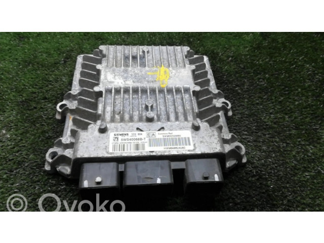 Блок управления двигателя 5ws40068BT   Citroen C3