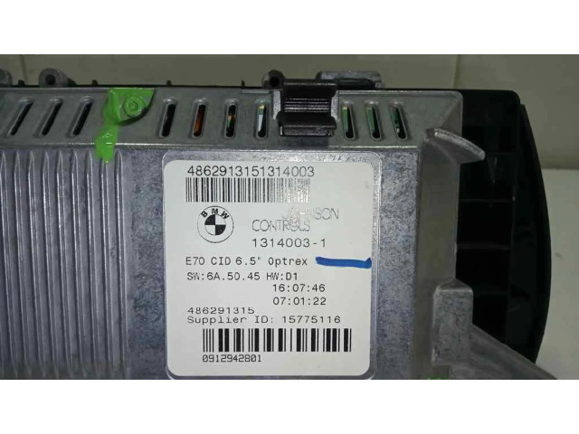 Дисплей    13140031, 4862913151314003   BMW X6 E71